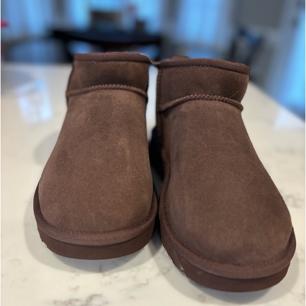 UGG New Womens Classic Ultra Mini  Brown  9